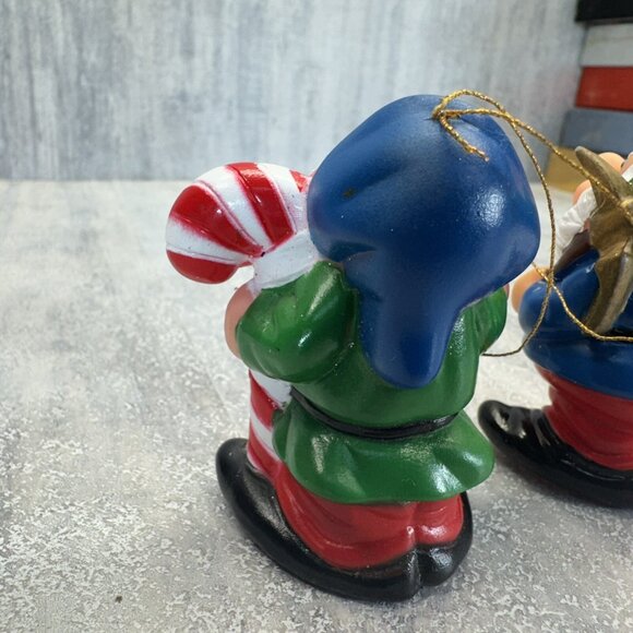 Disney the Seven Dwarfs Vintage 3” PVC Toy Figures/Ornaments 1980’s Christmas - Picture 5 of 10